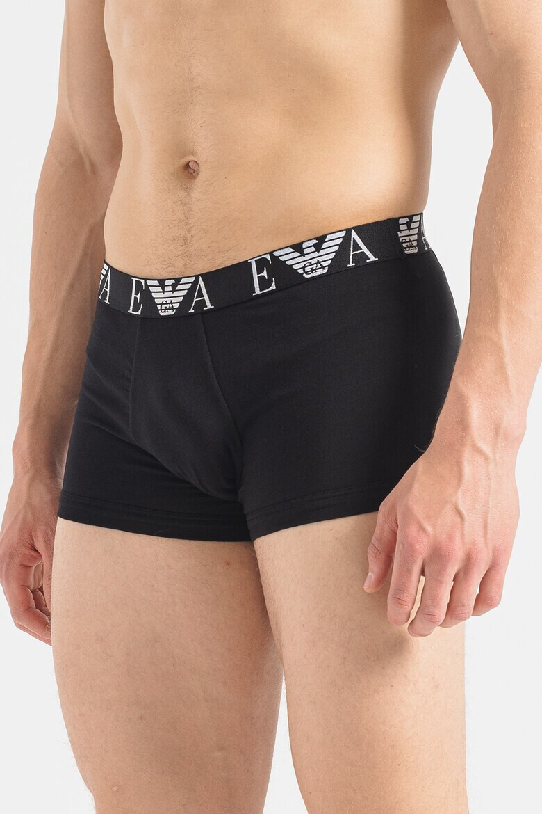 Emporio Armani Underwear Боксерки с лого на талията - 2 чифта - Pepit.bg