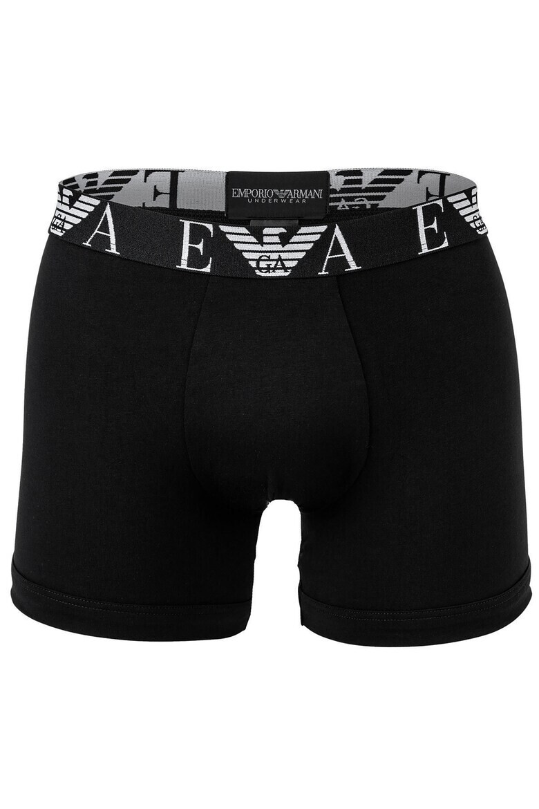 Emporio Armani Underwear Боксерки с лого на талията - 3 чифта - Pepit.bg