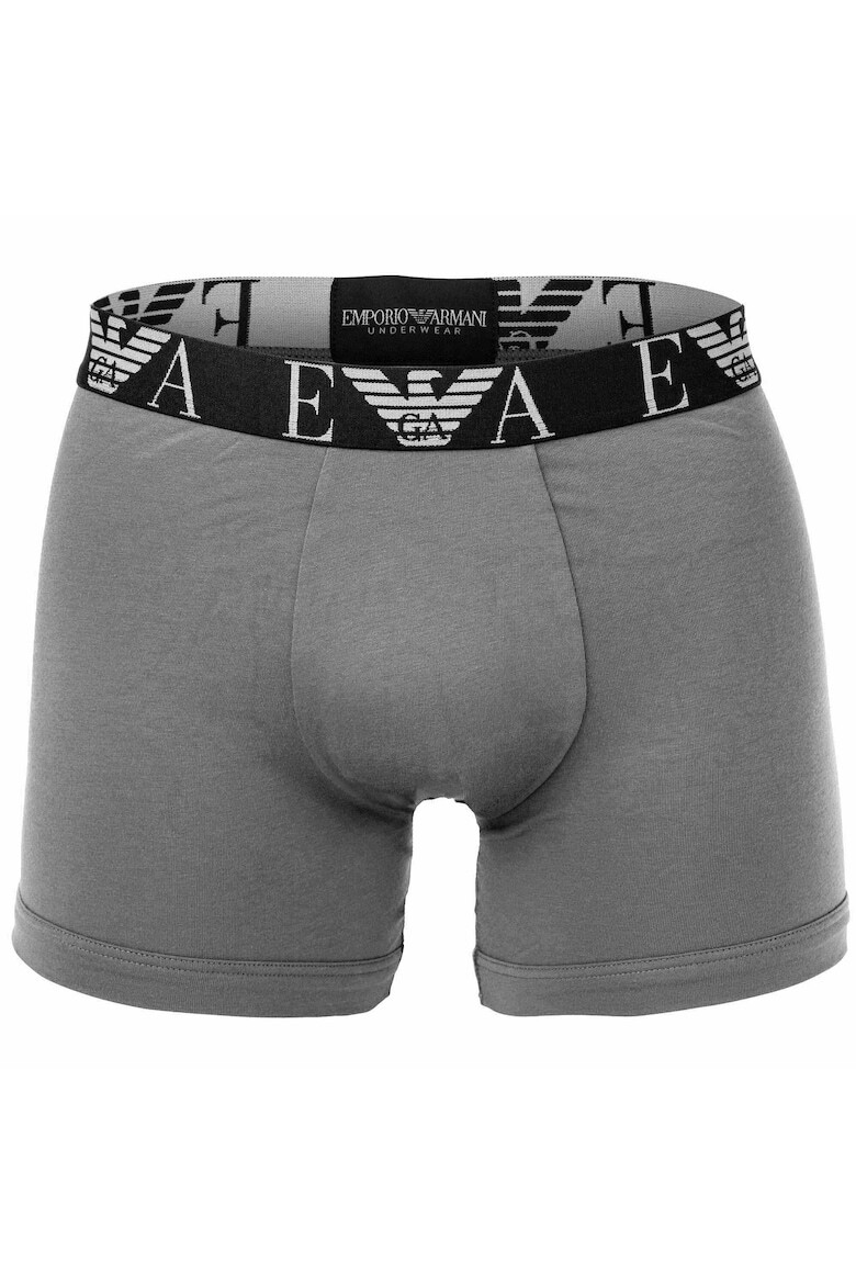 Emporio Armani Underwear Боксерки с лого на талията - 3 чифта - Pepit.bg