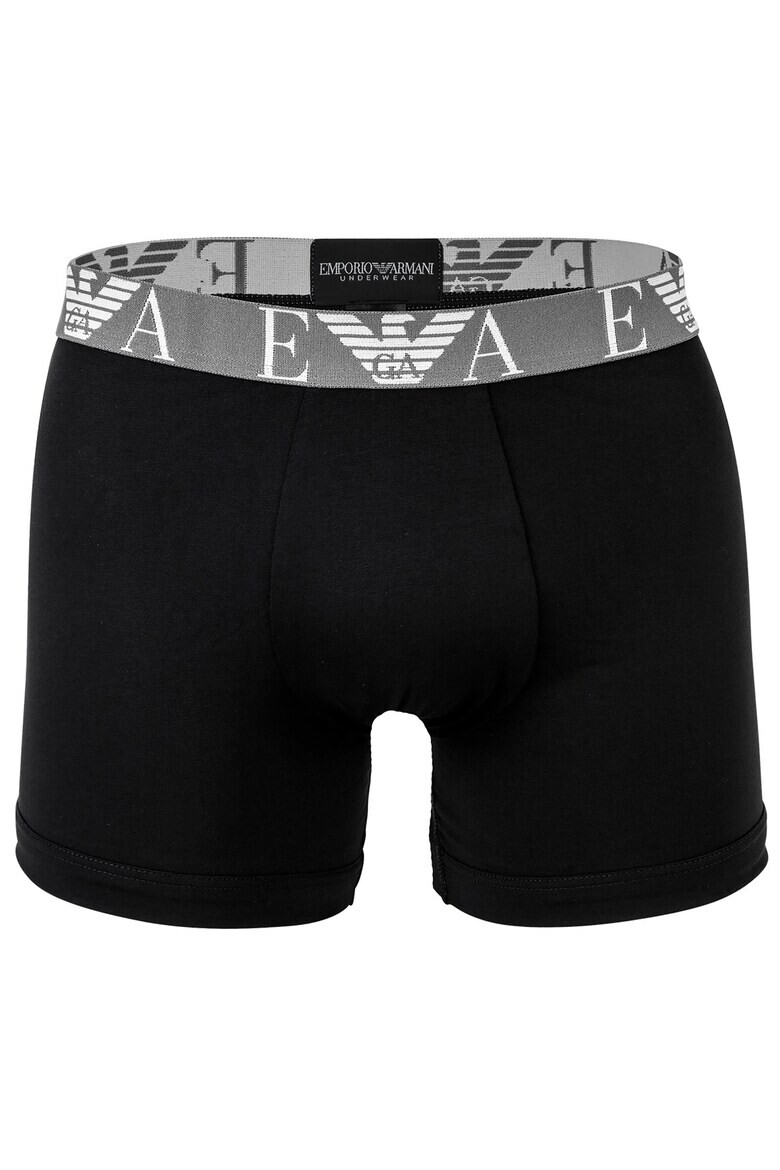 Emporio Armani Underwear Боксерки с лого на талията - 3 чифта - Pepit.bg