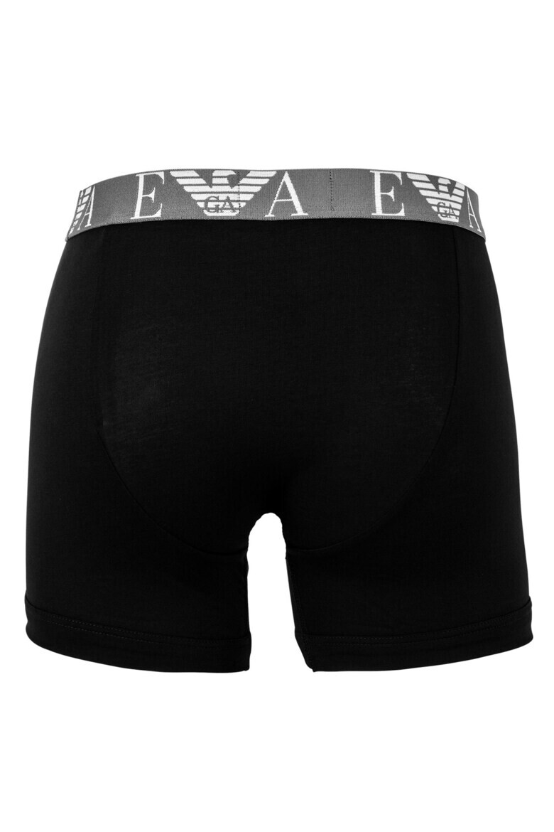 Emporio Armani Underwear Боксерки с лого на талията - 3 чифта - Pepit.bg