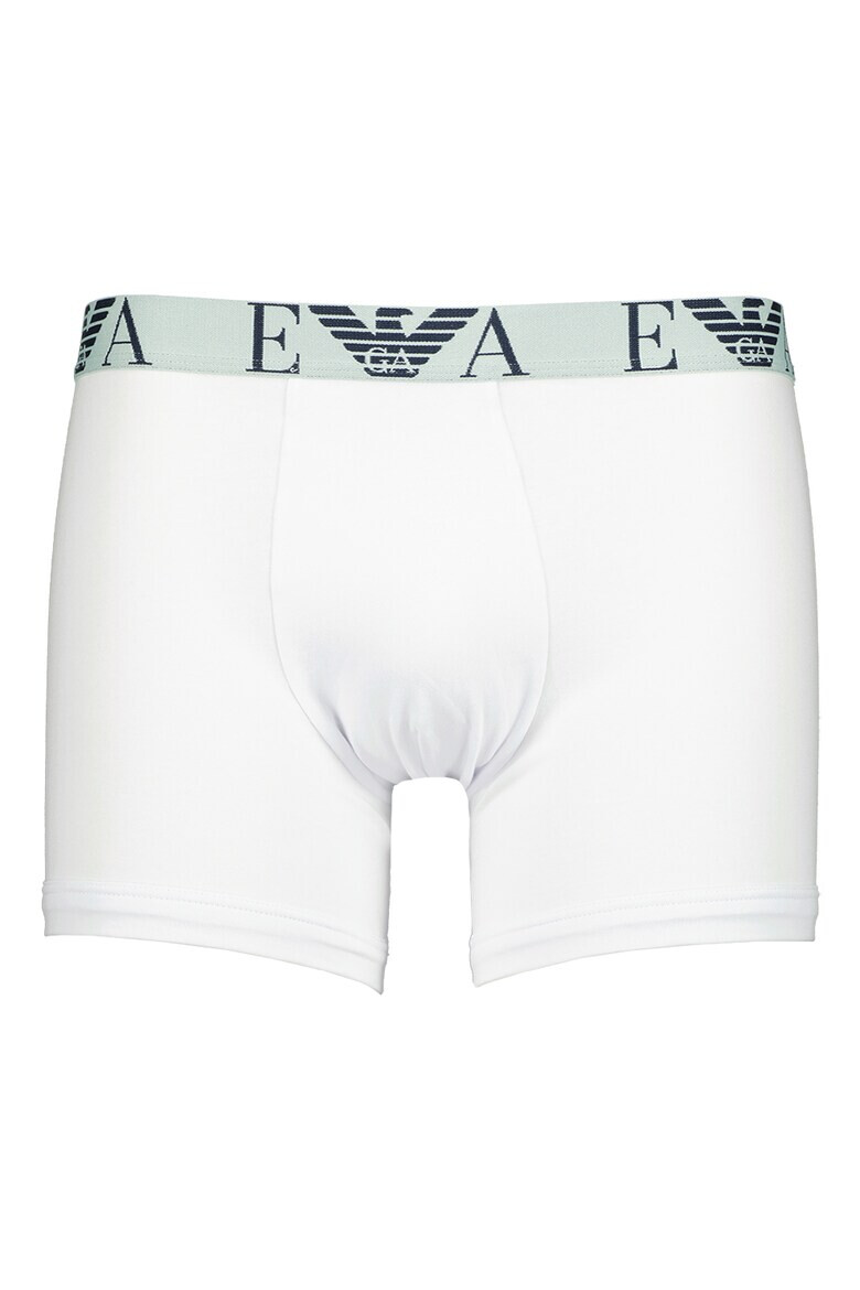 Emporio Armani Underwear Боксерки с лого на талията - 3 чифта - Pepit.bg