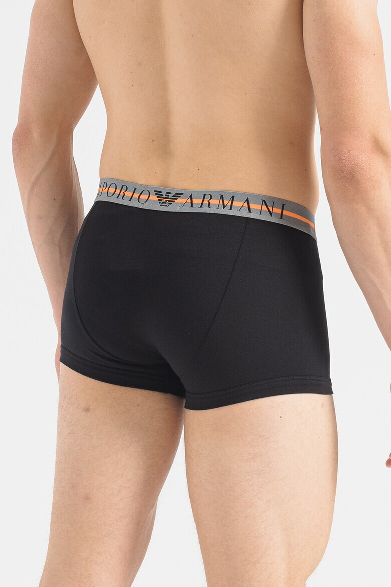 Emporio Armani Underwear Боксерки с лого на талията - 3 чифта - Pepit.bg