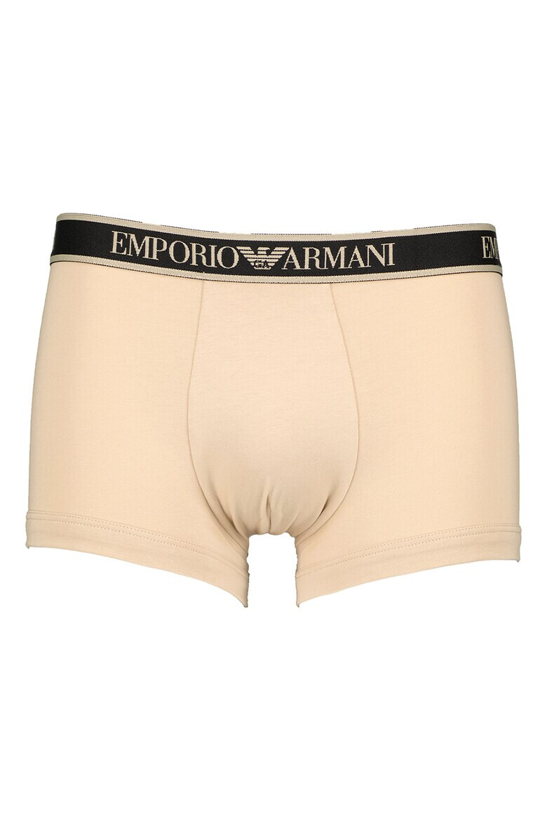 Emporio Armani Underwear Боксерки с лого на талията - 3 чифта - Pepit.bg