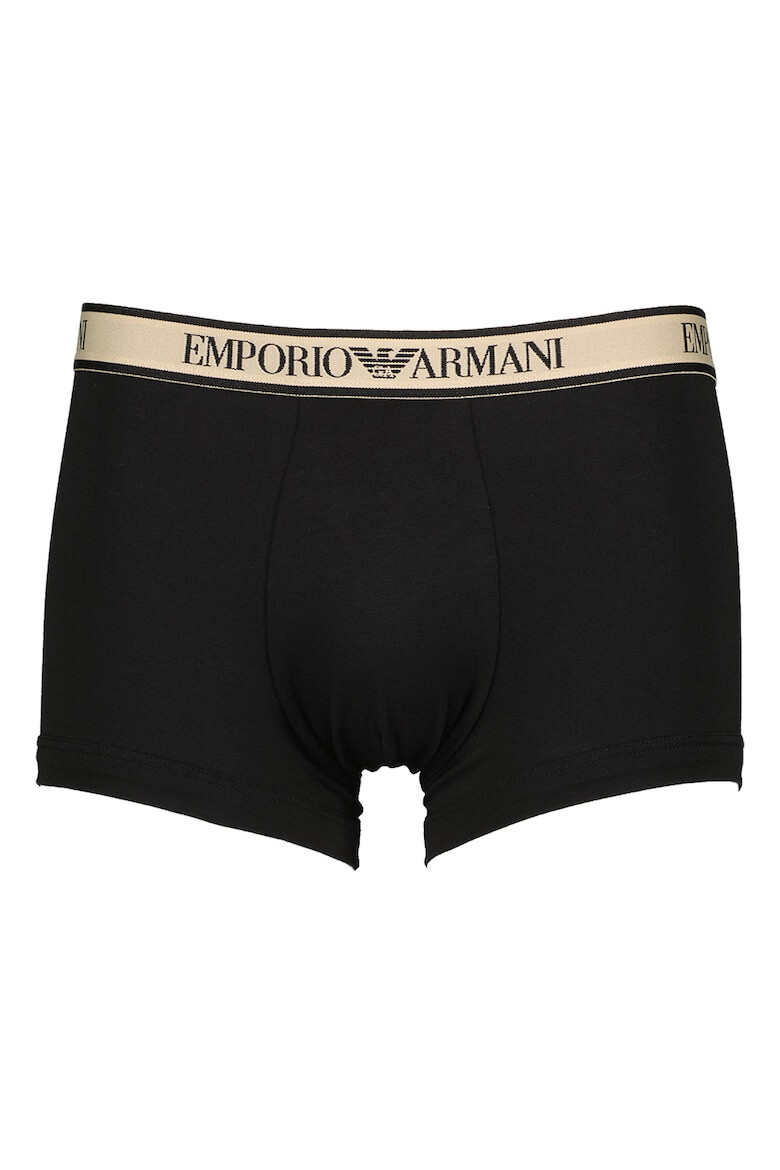 Emporio Armani Underwear Боксерки с лого на талията - 3 чифта - Pepit.bg