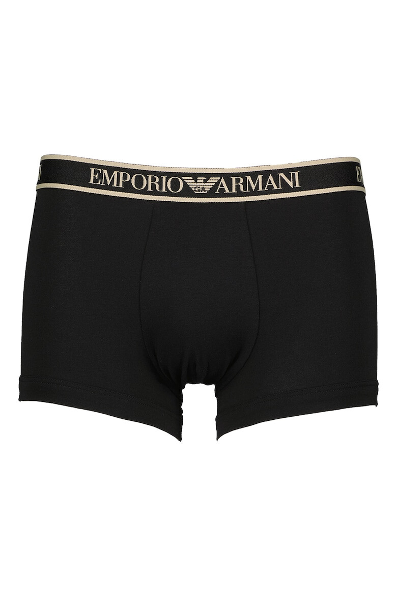 Emporio Armani Underwear Боксерки с лого на талията - 3 чифта - Pepit.bg