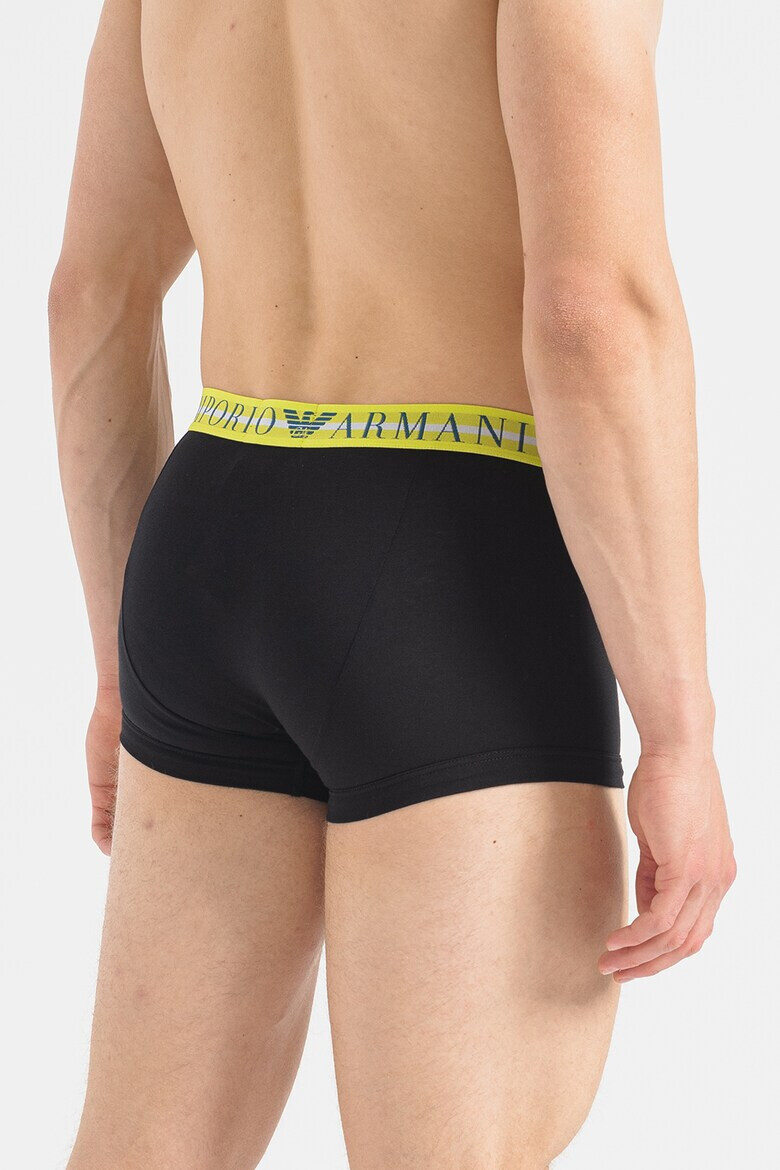 Emporio Armani Underwear Боксерки с лого на талията - 3 чифта - Pepit.bg