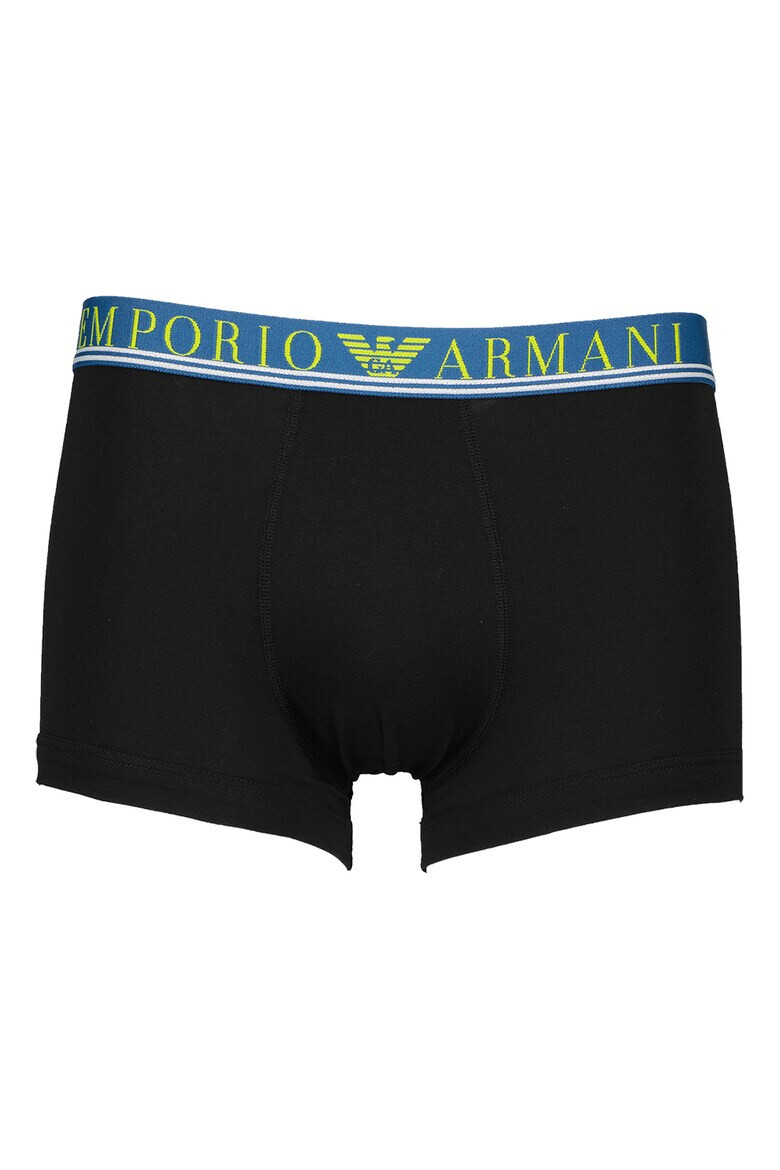 Emporio Armani Underwear Боксерки с лого на талията - 3 чифта - Pepit.bg