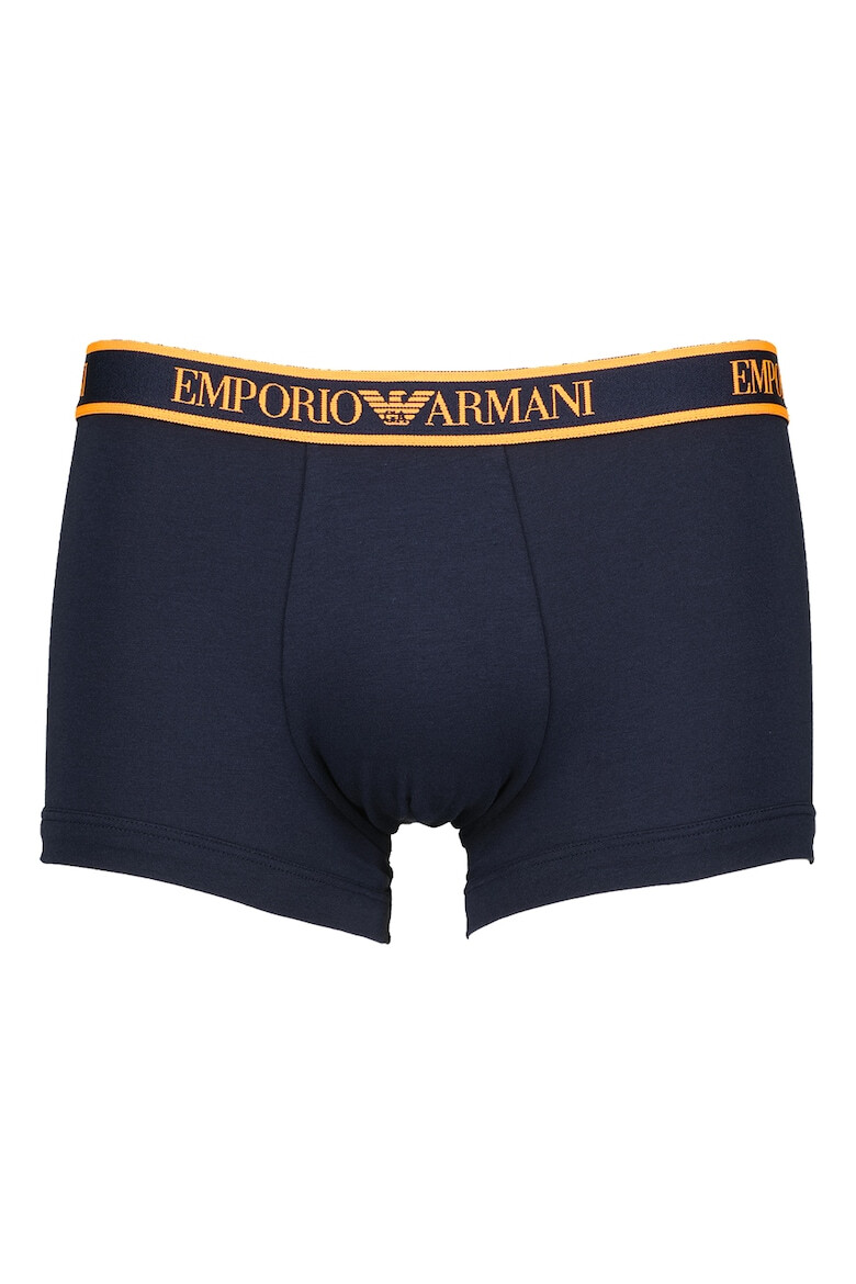 Emporio Armani Underwear Боксерки с лого на талията - 3 чифта - Pepit.bg