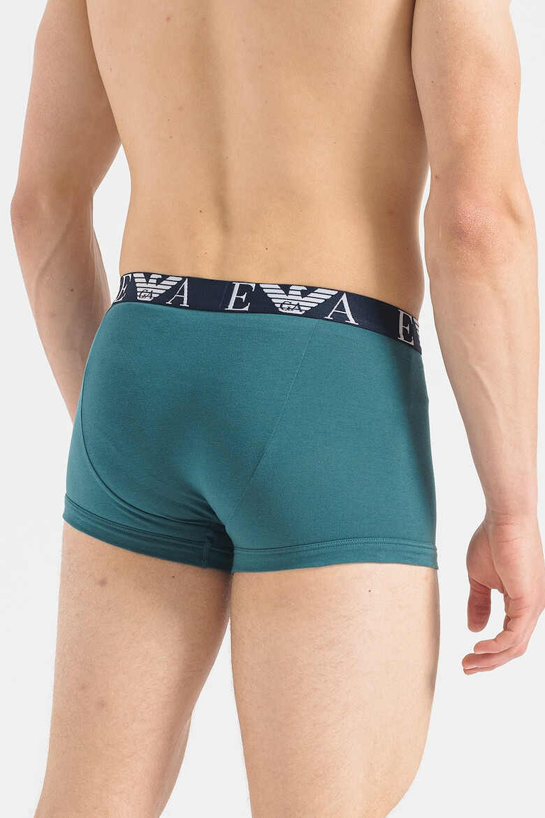 Emporio Armani Underwear Боксерки с лого на талията - 3 чифта - Pepit.bg