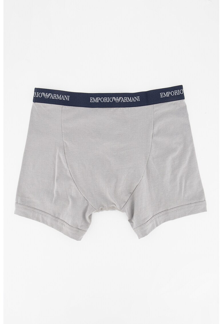 Emporio Armani Underwear Боксерки с лого на талията - 2 чифта - Pepit.bg