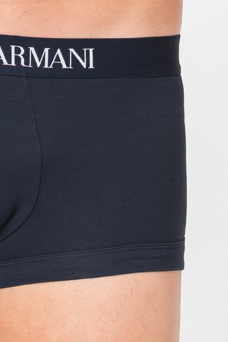 Emporio Armani Underwear Боксерки с лого на талията - 2 чифта - Pepit.bg