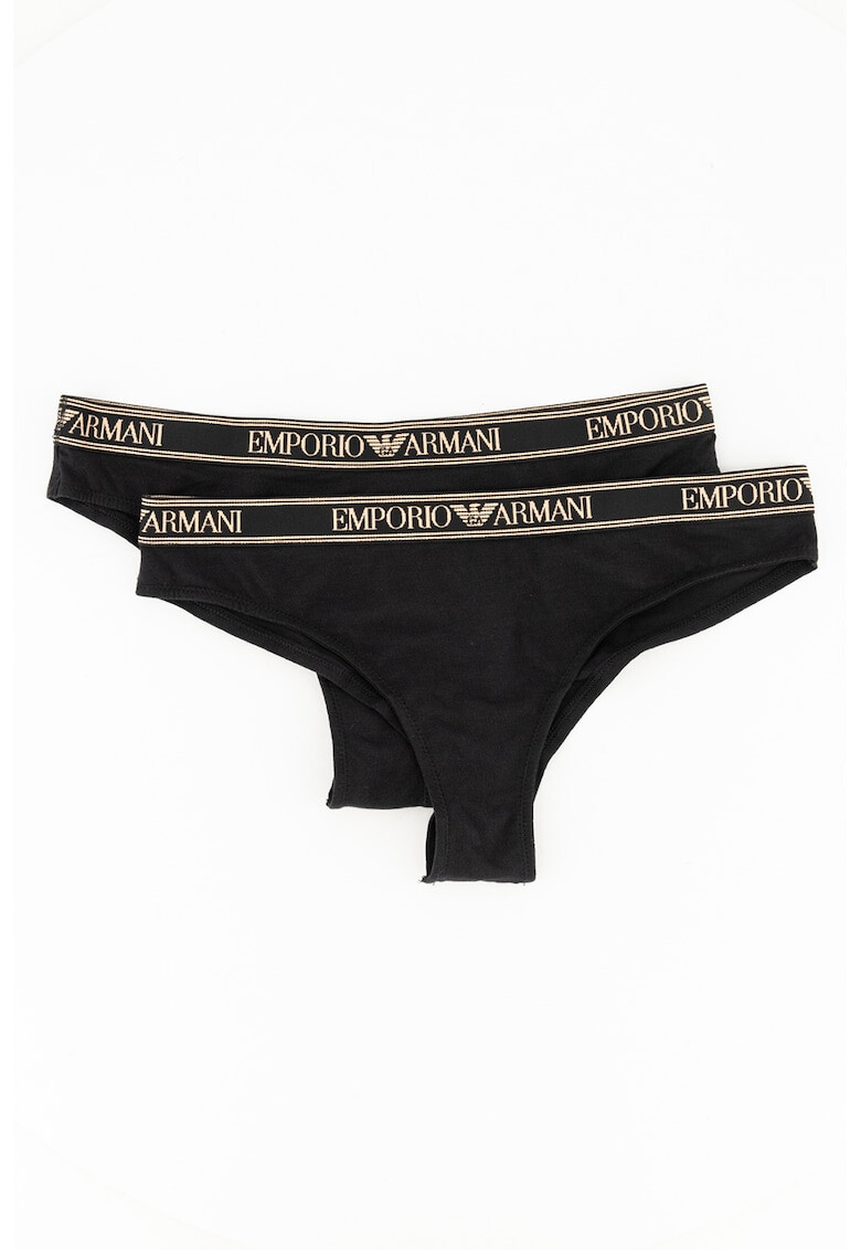 Emporio Armani Underwear Бразилиана от органичен памук - 2 чифта 163337-1A227 - Pepit.bg