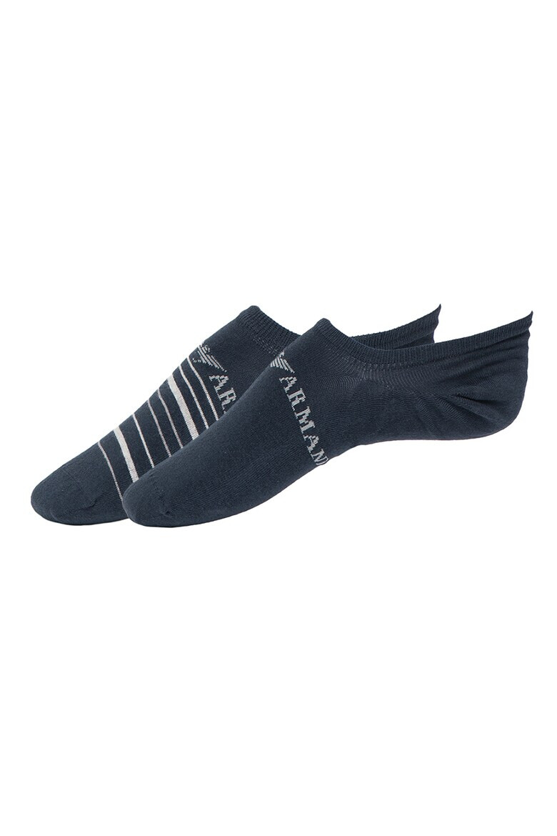 Emporio Armani Underwear Чорапи с шарки - 2 чифта - Pepit.bg