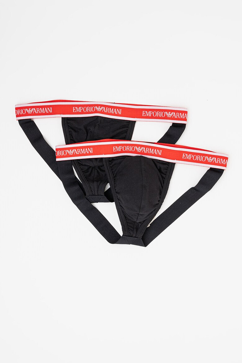 Emporio Armani Underwear Изрязани слипове 2 чифта - Pepit.bg