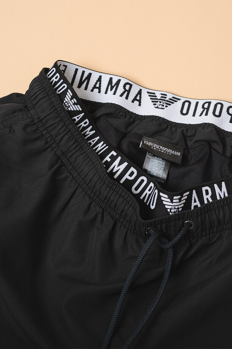 Emporio Armani Underwear Плувни шорти с лого - Pepit.bg