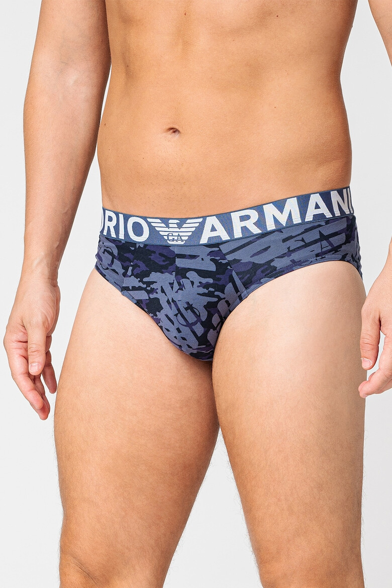 Emporio Armani Underwear Слипове с камуфлажна шарка - Pepit.bg