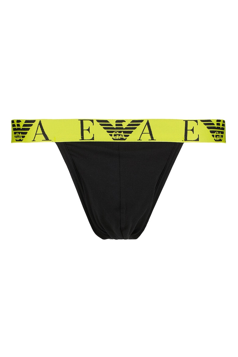 Emporio Armani Underwear Слипове с лого - 2 чифта - Pepit.bg