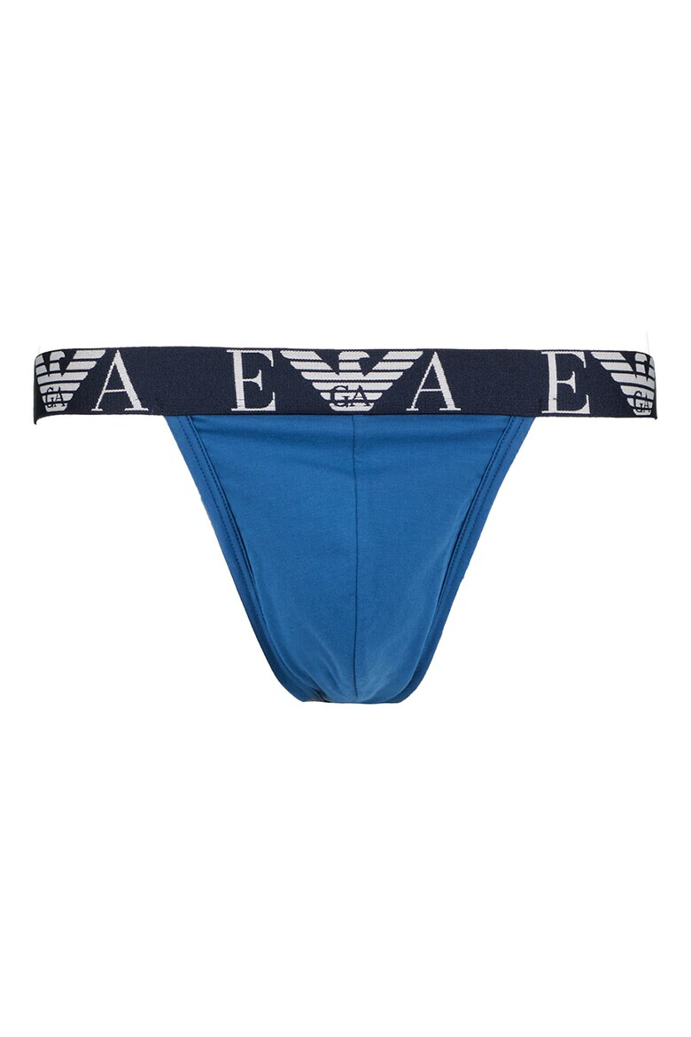 Emporio Armani Underwear Слипове с лого - 2 чифта - Pepit.bg