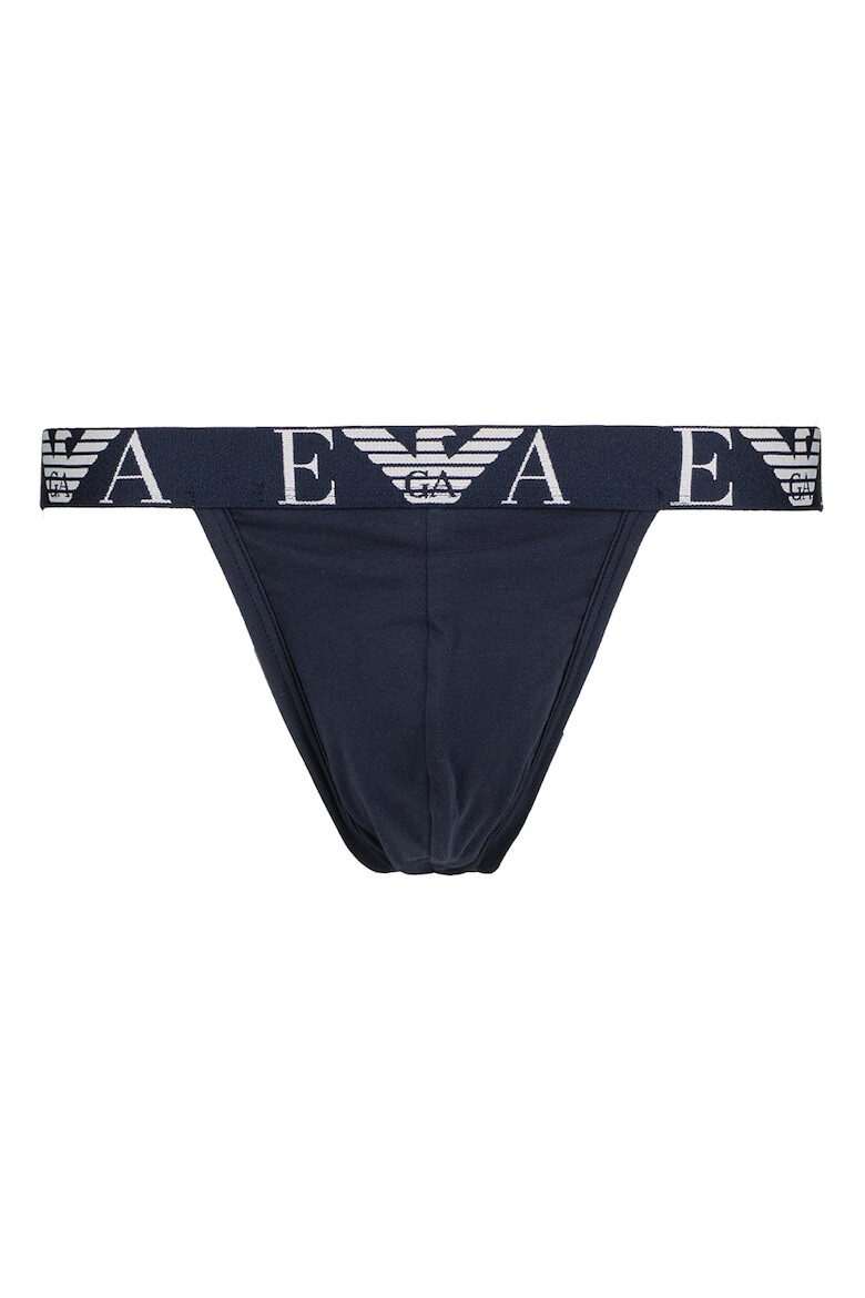 Emporio Armani Underwear Слипове с лого - 2 чифта - Pepit.bg