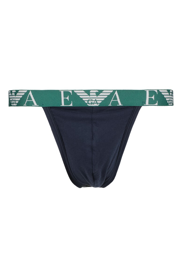 Emporio Armani Underwear Слипове с лого - 2 чифта - Pepit.bg