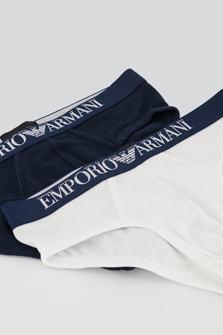 Emporio Armani Underwear Слипове с лого 2 чифта - Pepit.bg