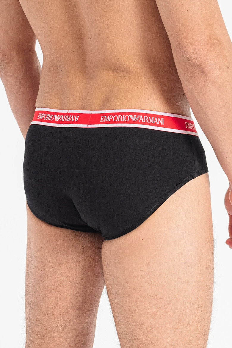 Emporio Armani Underwear Слипове с лого 3 чифта - Pepit.bg