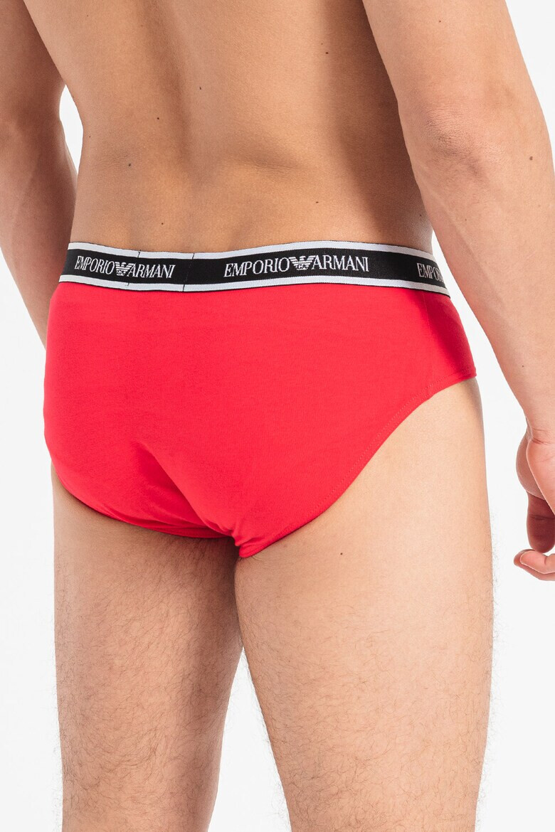 Emporio Armani Underwear Слипове с лого 3 чифта - Pepit.bg