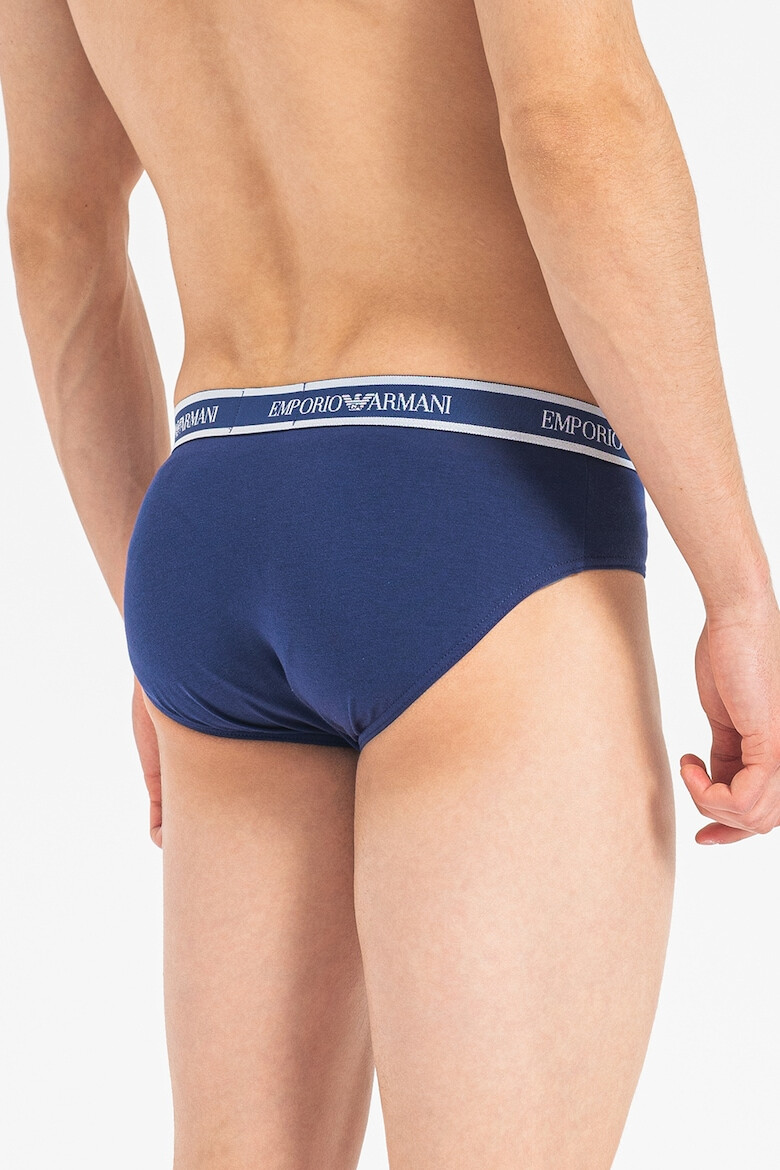 Emporio Armani Underwear Слипове с лого 3 чифта - Pepit.bg