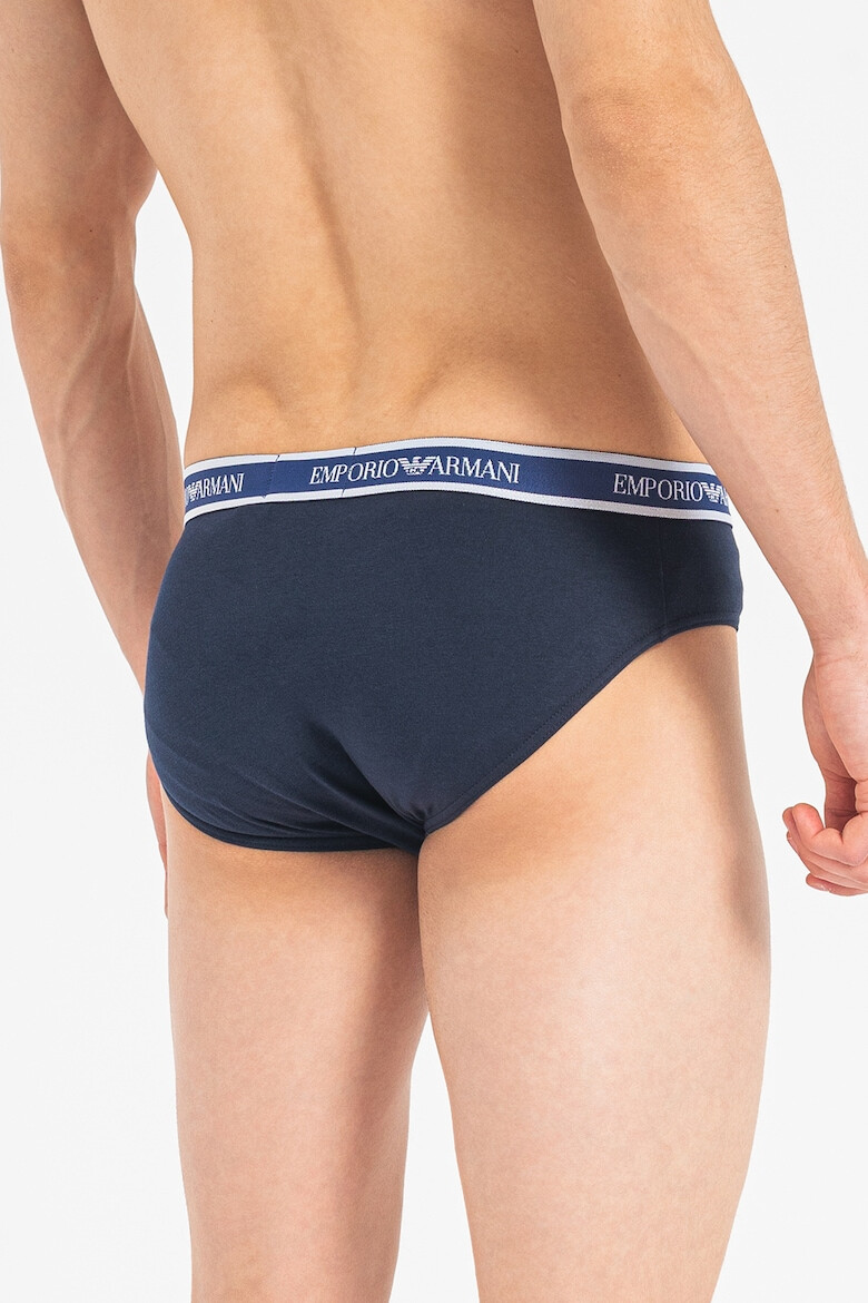 Emporio Armani Underwear Слипове с лого 3 чифта - Pepit.bg