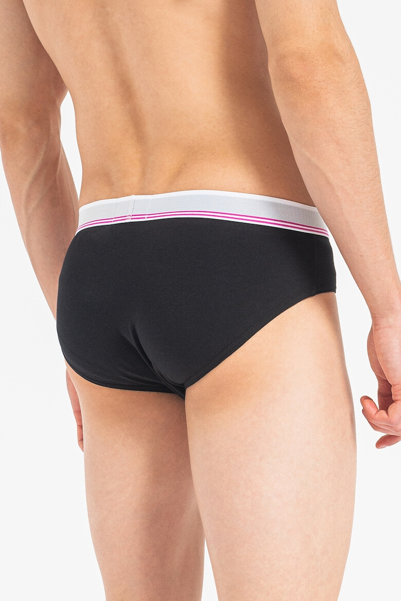 Emporio Armani Underwear Слипове с лого - 3 чифта - Pepit.bg