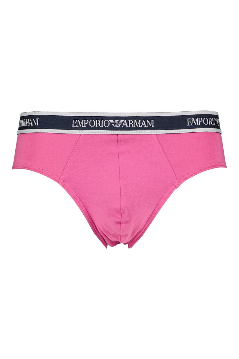 Emporio Armani Underwear Слипове с лого 3 чифта - Pepit.bg