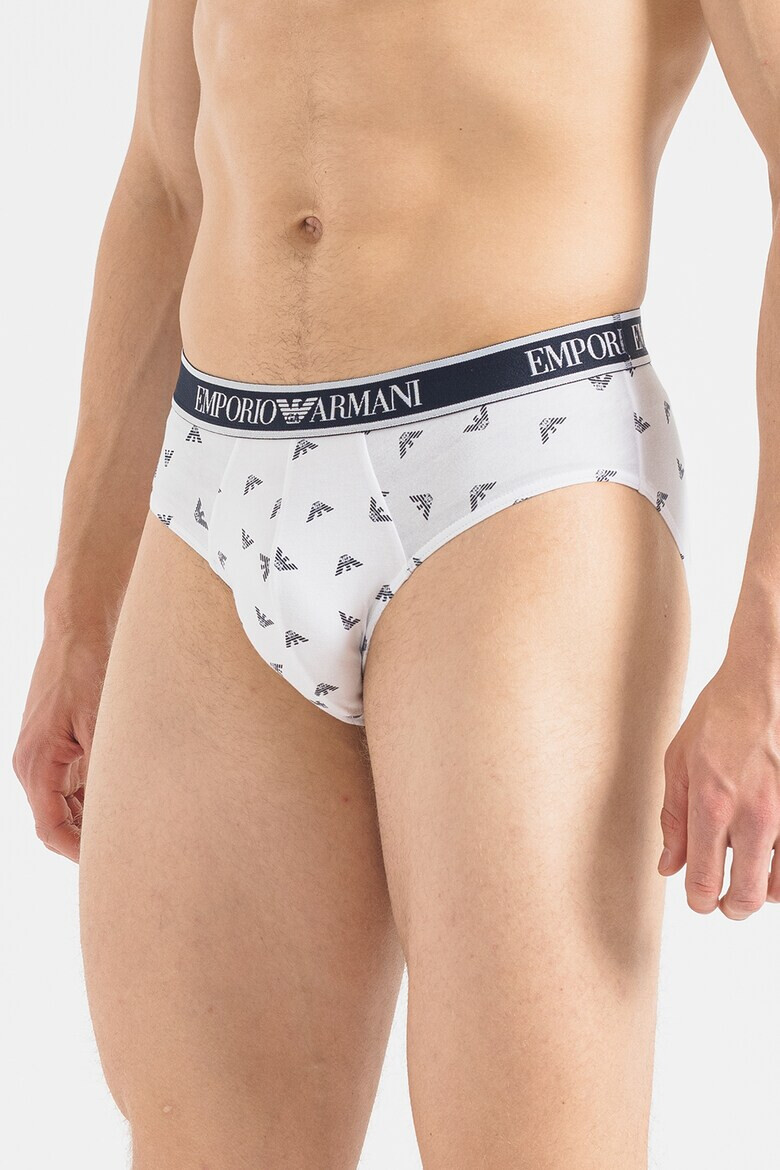 Emporio Armani Underwear Слипове с лого 3 чифта - Pepit.bg