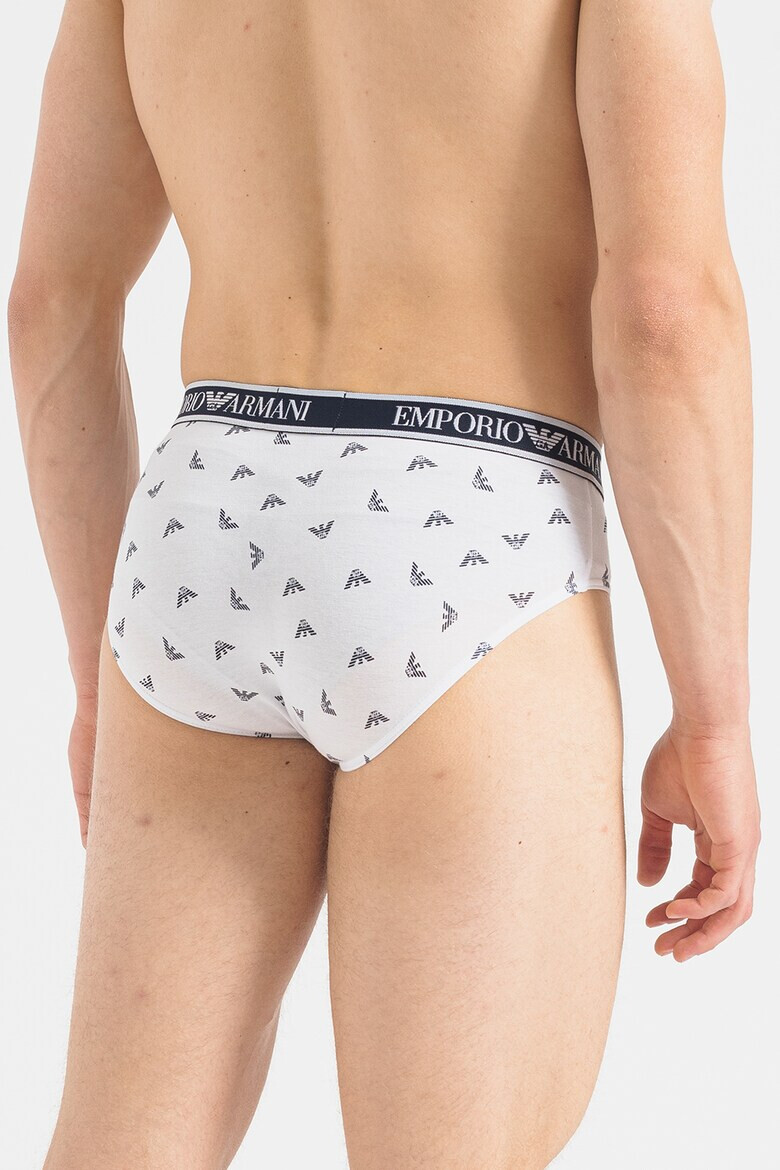 Emporio Armani Underwear Слипове с лого 3 чифта - Pepit.bg