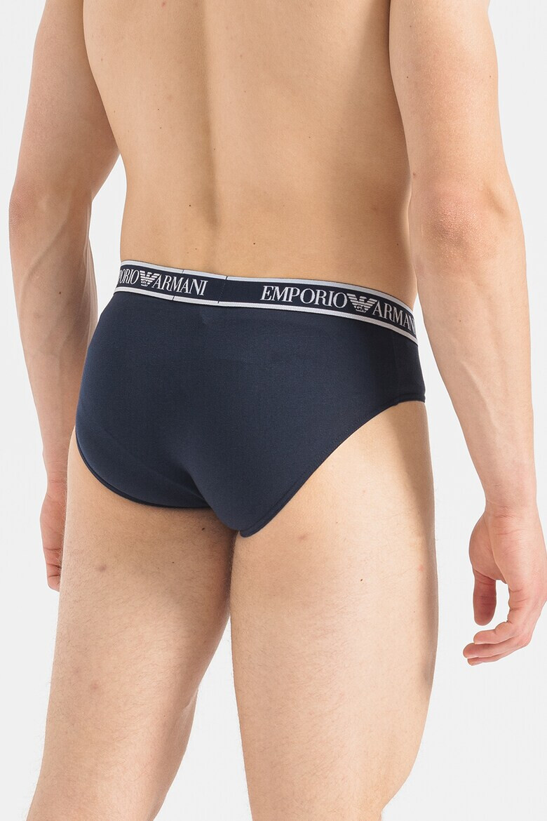 Emporio Armani Underwear Слипове с лого 3 чифта - Pepit.bg