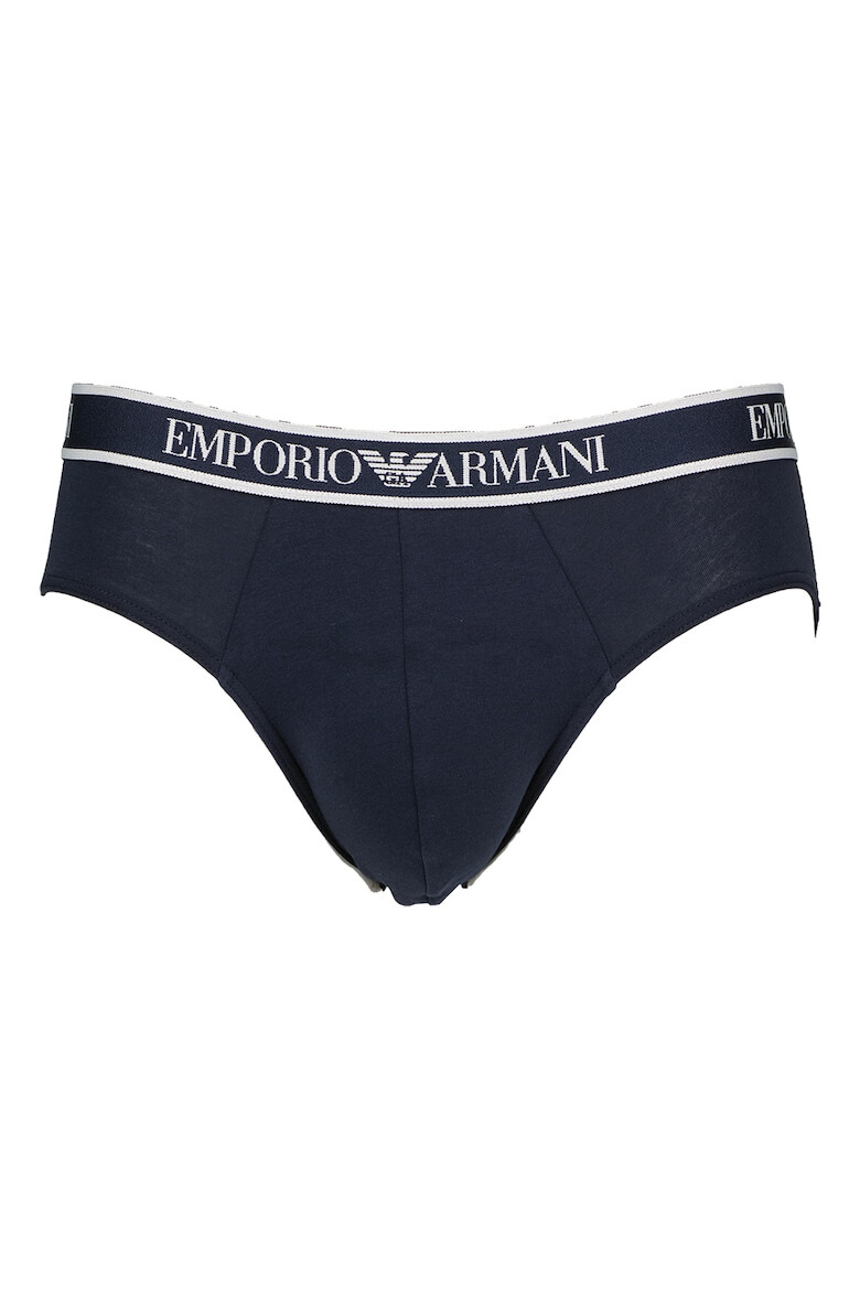 Emporio Armani Underwear Слипове с лого 3 чифта - Pepit.bg