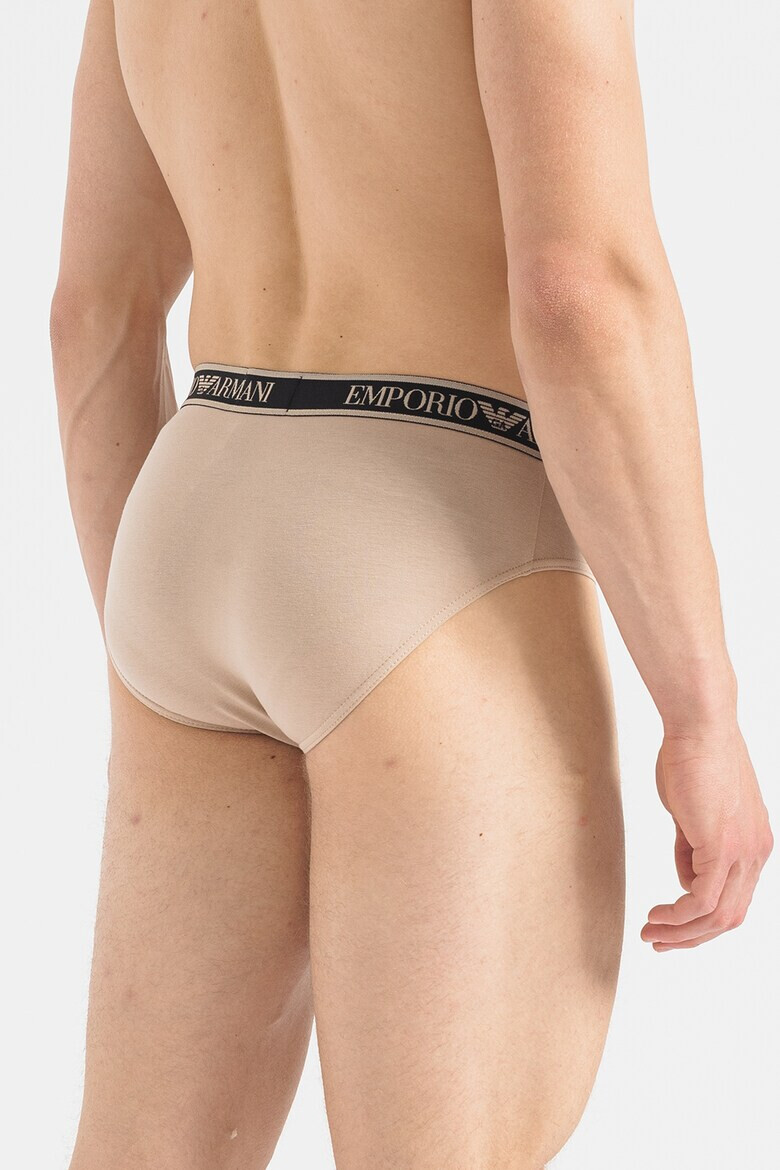 Emporio Armani Underwear Слипове с лого 3 чифта - Pepit.bg