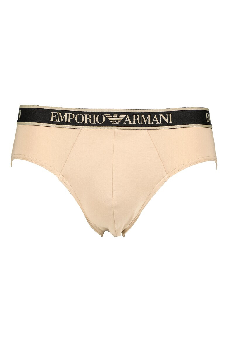 Emporio Armani Underwear Слипове с лого 3 чифта - Pepit.bg