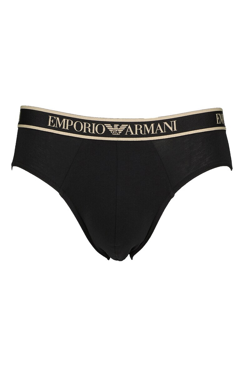 Emporio Armani Underwear Слипове с лого 3 чифта - Pepit.bg