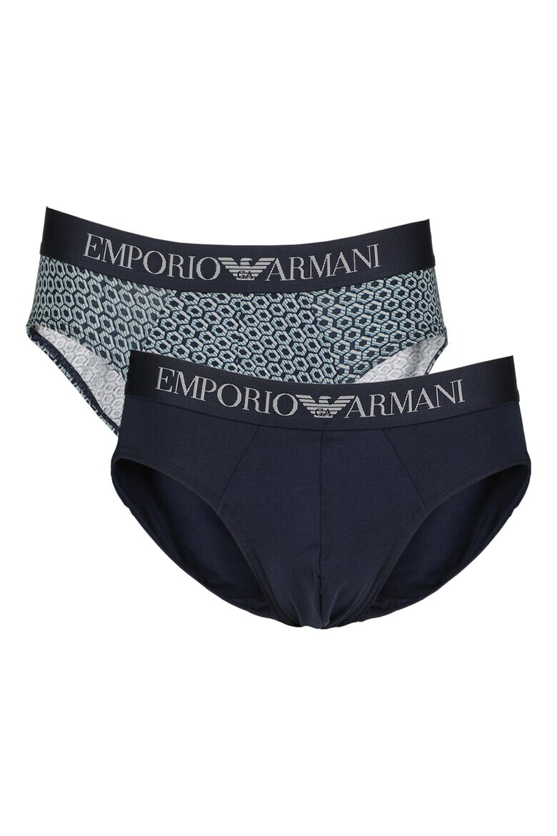 Emporio Armani Underwear Слипове с лого на талията - Pepit.bg