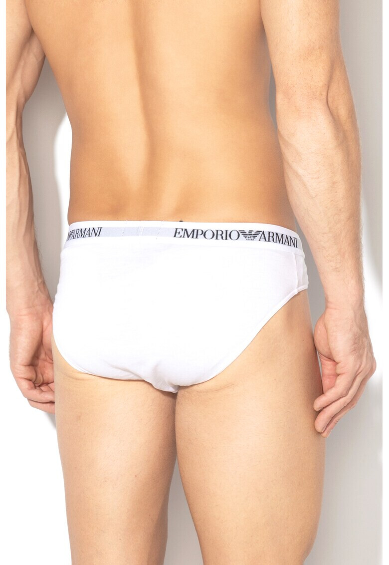 Emporio Armani Underwear Слипове с лого на талията 2 чифта - Pepit.bg