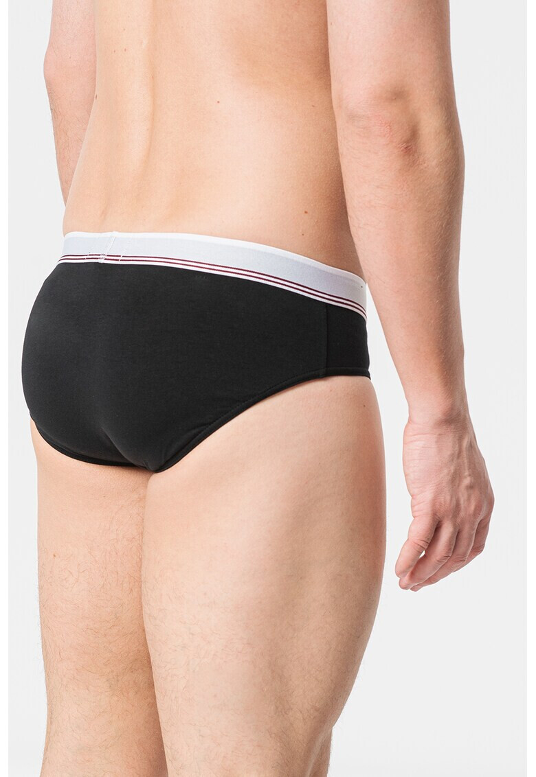 Emporio Armani Underwear Слипове с лого на талията - 3 чифта - Pepit.bg