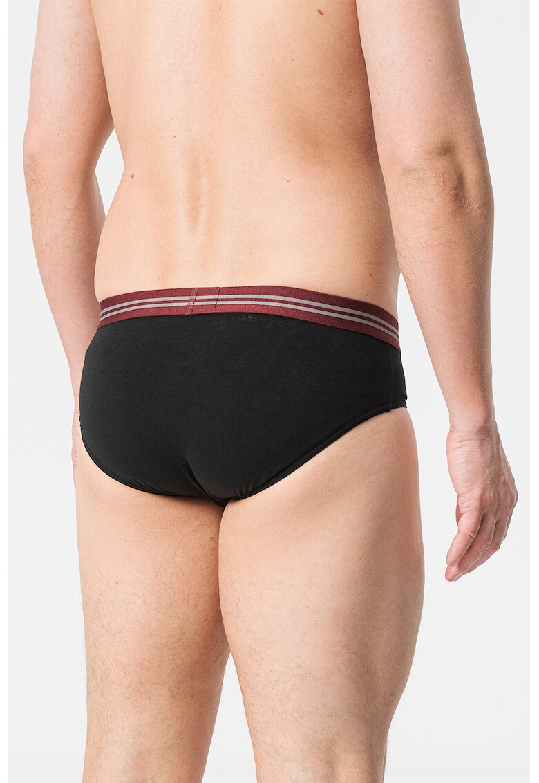 Emporio Armani Underwear Слипове с лого на талията - 3 чифта - Pepit.bg