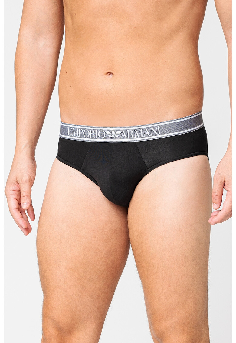 Emporio Armani Underwear Слипове с модал и лого - Pepit.bg