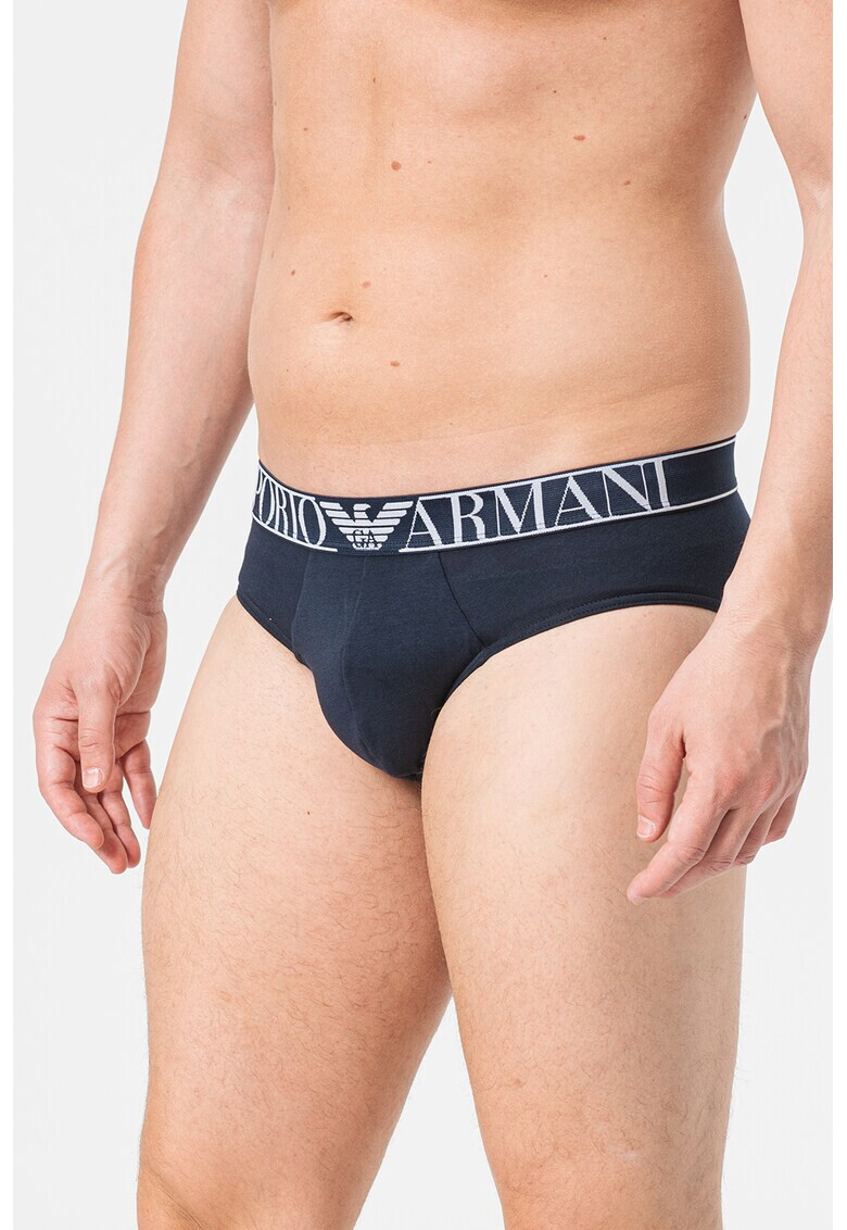 Emporio Armani Underwear Слипове с лого 2 чифта - Pepit.bg