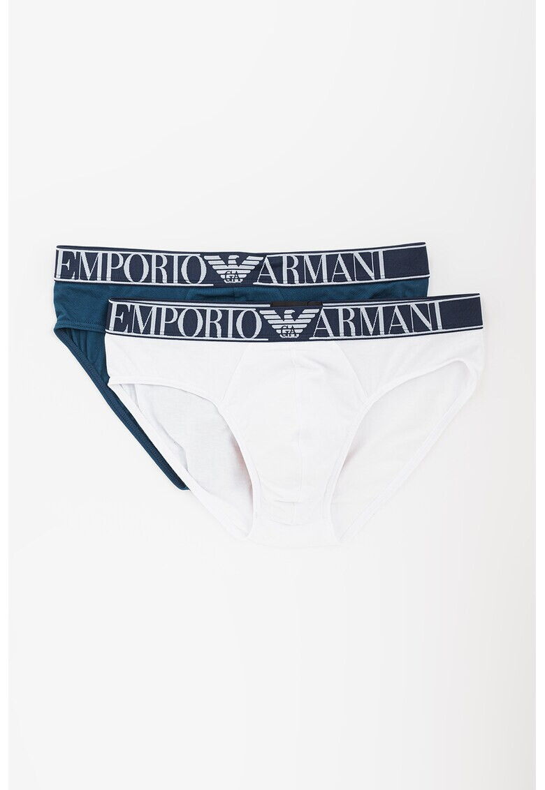 Emporio Armani Underwear Слипове с лого 2 чифта - Pepit.bg