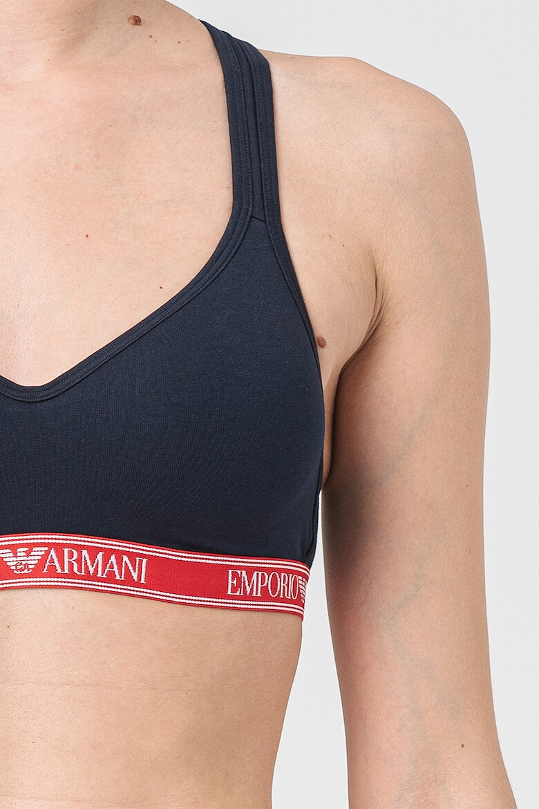 Emporio Armani Underwear Сутиен с кръстосани презрамки - Pepit.bg