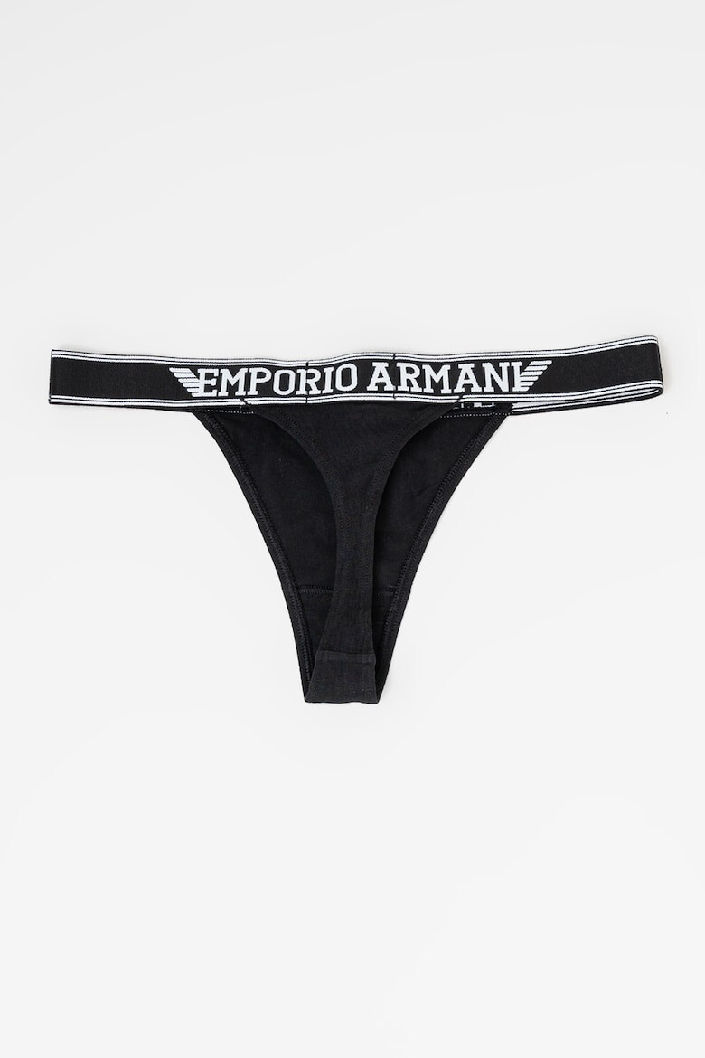 Emporio Armani Underwear Танга на лога - 2 чифта - Pepit.bg