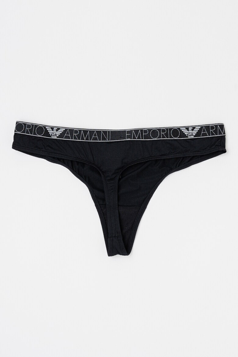 Emporio Armani Underwear Танга с лого - 2 чифта - Pepit.bg