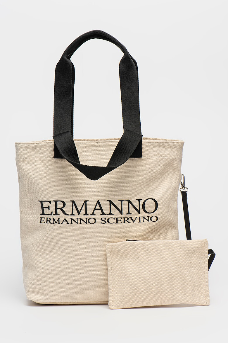 Ermanno Scervino Шопинг чанта Mary с лого - Pepit.bg